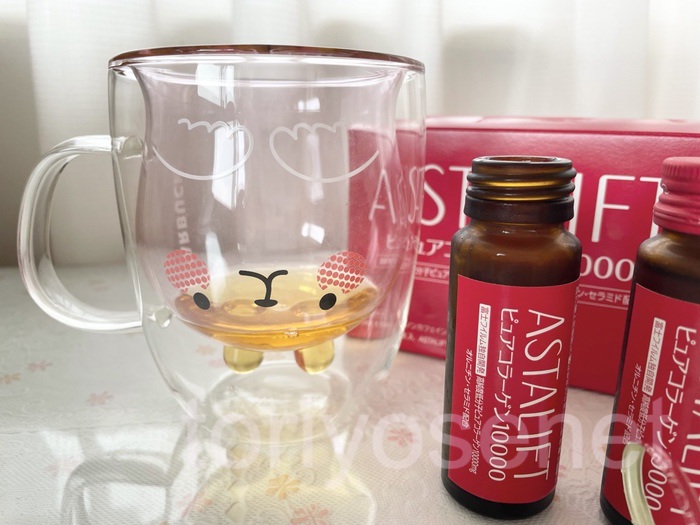 お試しで半額だったアスタリフト ドリンクピュアコラーゲンを飲んだ感想
とろみ体験